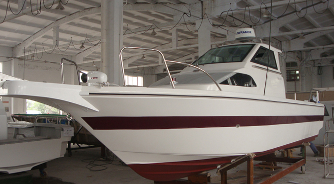 30 foot Fishing Boat manufacturer, 30 ft motor boat for fishing.